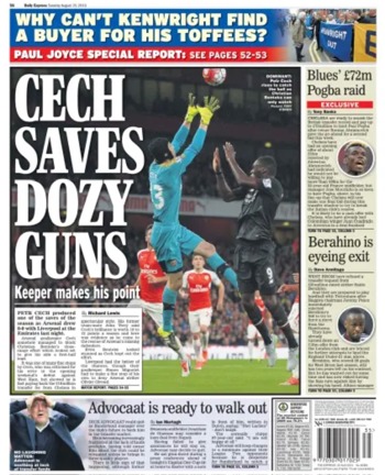 Daily Express Backpage