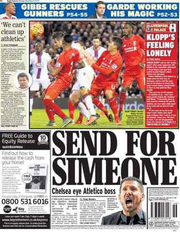 Daily Express Backpage