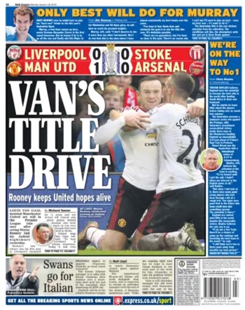 Daily Express Backpage