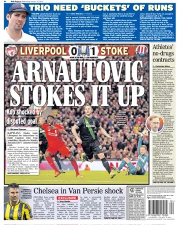 Daily Express Backpage