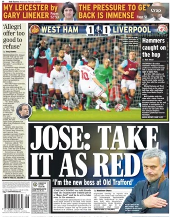 Daily Express Backpage