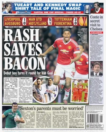 Daily Express Backpage