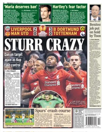 Daily Express Backpage