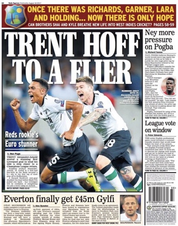Daily Express Backpage