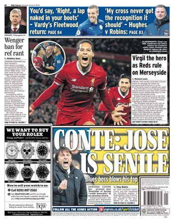 Daily Express Backpage
