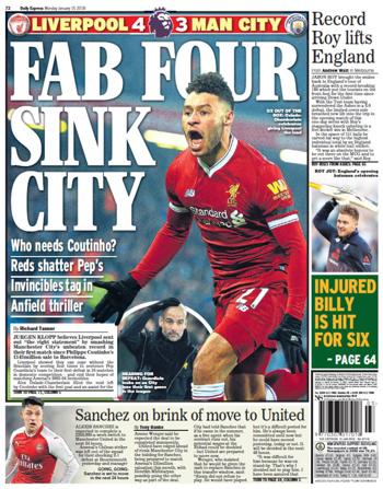 Daily Express Backpage