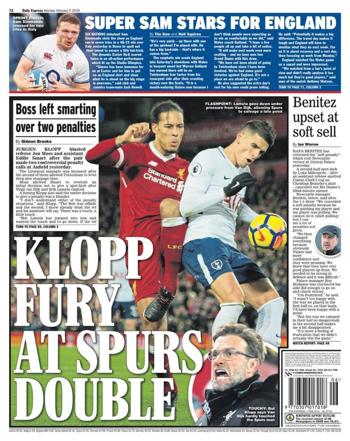 Daily Express Backpage