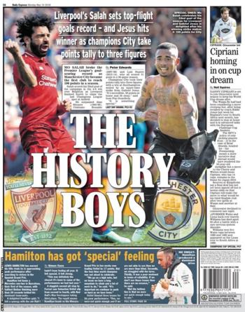 Daily Express Backpage