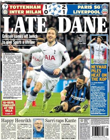 Daily Express Backpage