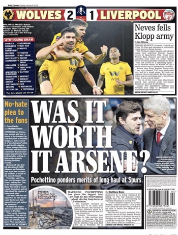 Daily Express Backpage