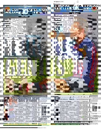 Daily Express Backpage