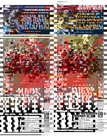 Daily Express Backpage