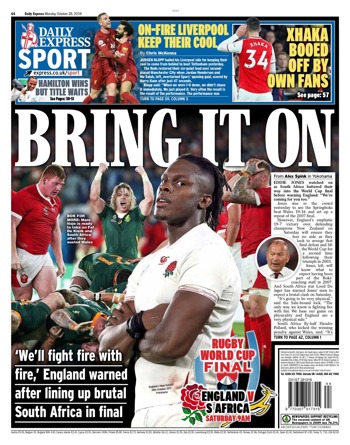 Daily Express Backpage