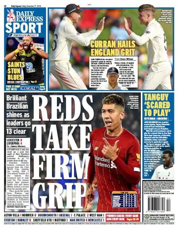 Daily Express Backpage
