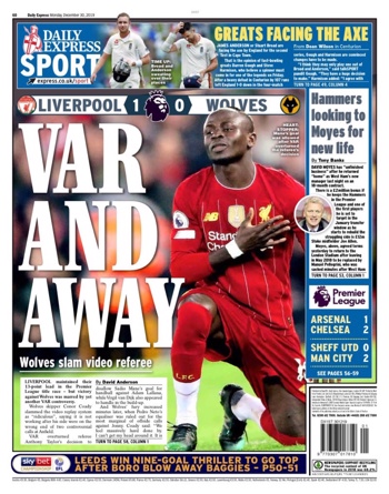 Daily Express Backpage