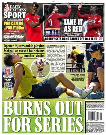 Daily Express Backpage