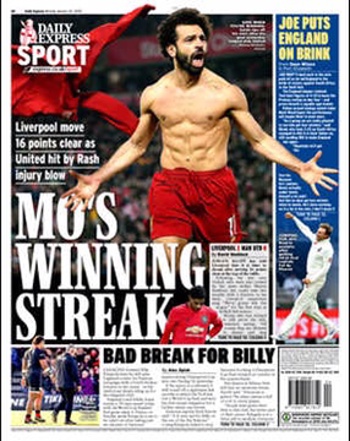 Daily Express Backpage