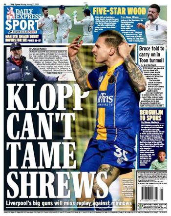 Daily Express Backpage