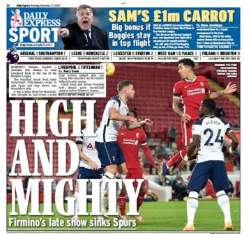 Daily Express Backpage