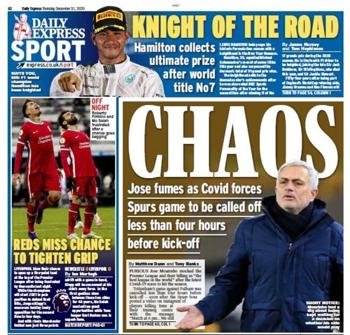 Daily Express Backpage