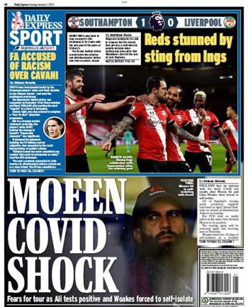 Daily Express Backpage