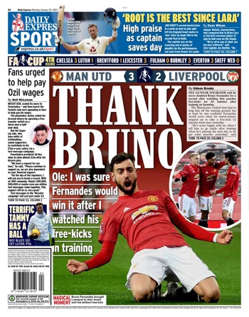 Daily Express Backpage