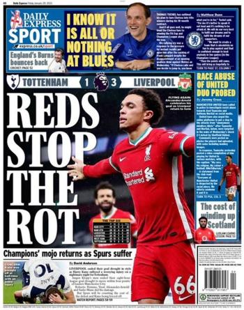 Daily Express Backpage