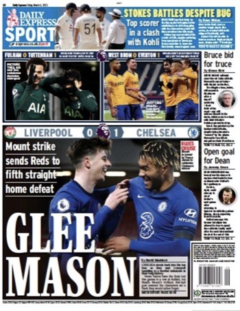 Daily Express Backpage
