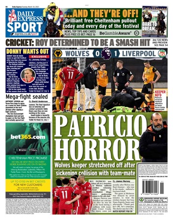 Daily Express Backpage