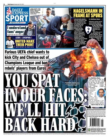 Daily Express Backpage