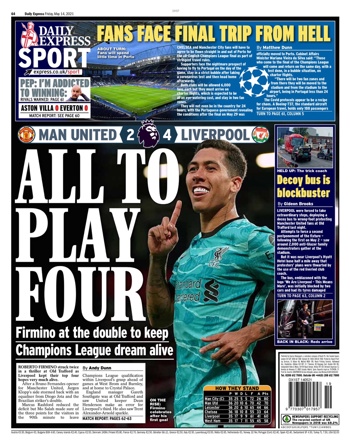 Daily Express Backpage