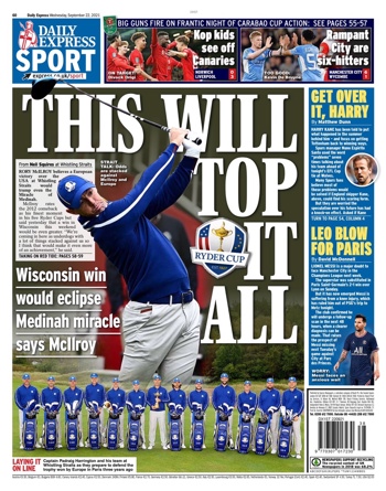 Daily Express Backpage
