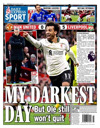 Daily Express Backpage