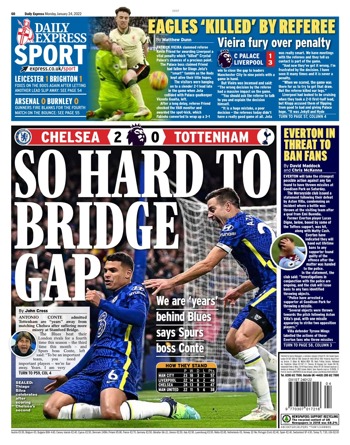 Daily Express Backpage