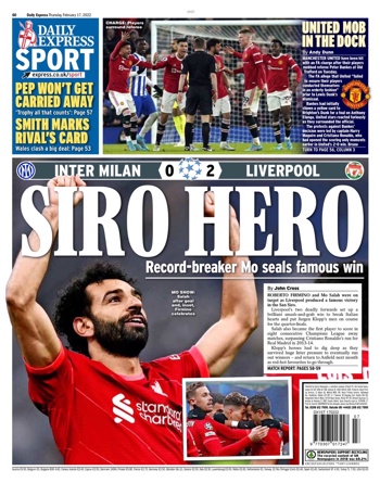 Daily Express Backpage