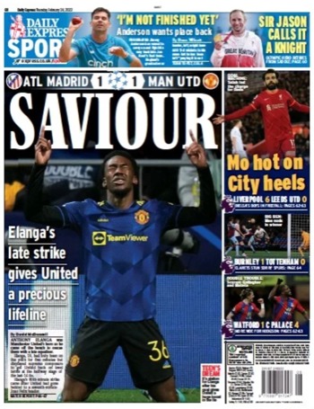 Daily Express Backpage