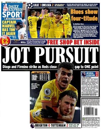 Daily Express Backpage