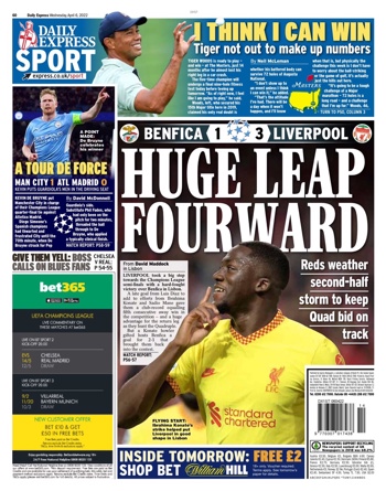 Daily Express Backpage