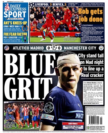 Daily Express Backpage