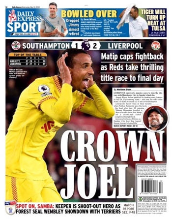 Daily Express Backpage