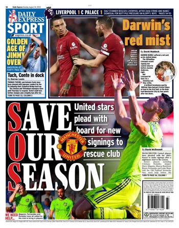 Daily Express Backpage
