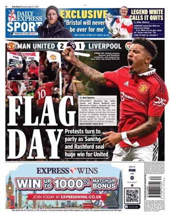 Daily Express Backpage