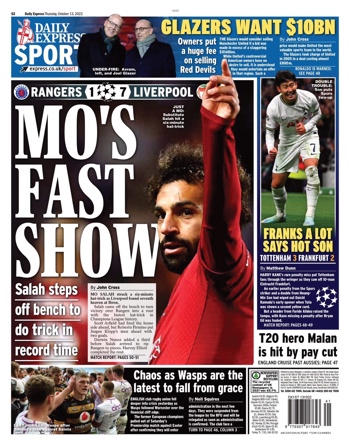 Daily Express Backpage