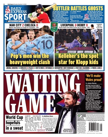 Daily Express Backpage