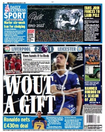 Daily Express Backpage