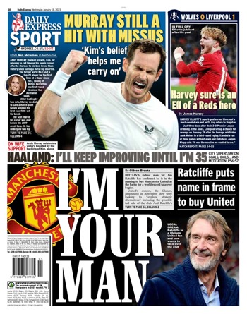 Daily Express Backpage