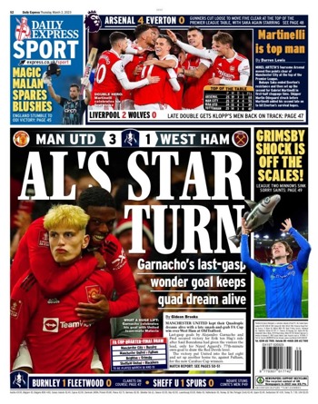 Daily Express Backpage