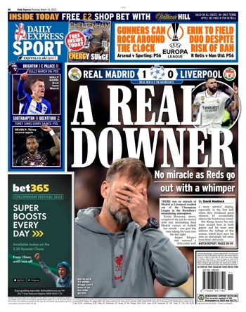 Daily Express Backpage