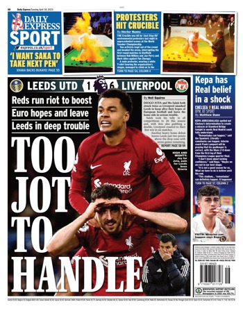Daily Express Backpage