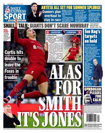 Daily Express Backpage